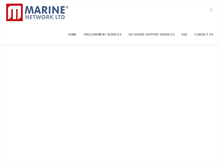 Tablet Screenshot of marinenetworkltd.com